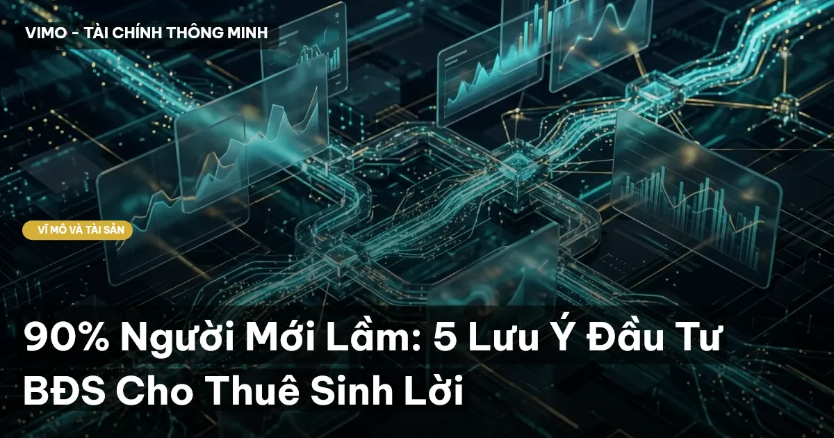 90% Người Mới Lầm: 5 Lưu Ý Đầu Tư BĐS Cho Thuê Sinh Lời