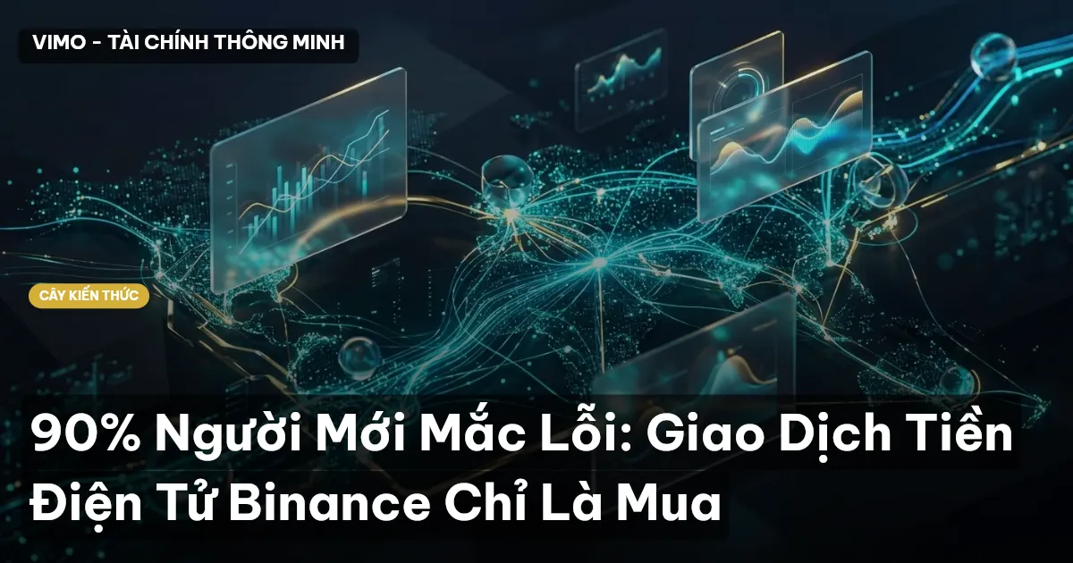 90% Người Mới Mắc Lỗi: Giao Dịch Tiền Điện Tử Binance Chỉ Là Mua