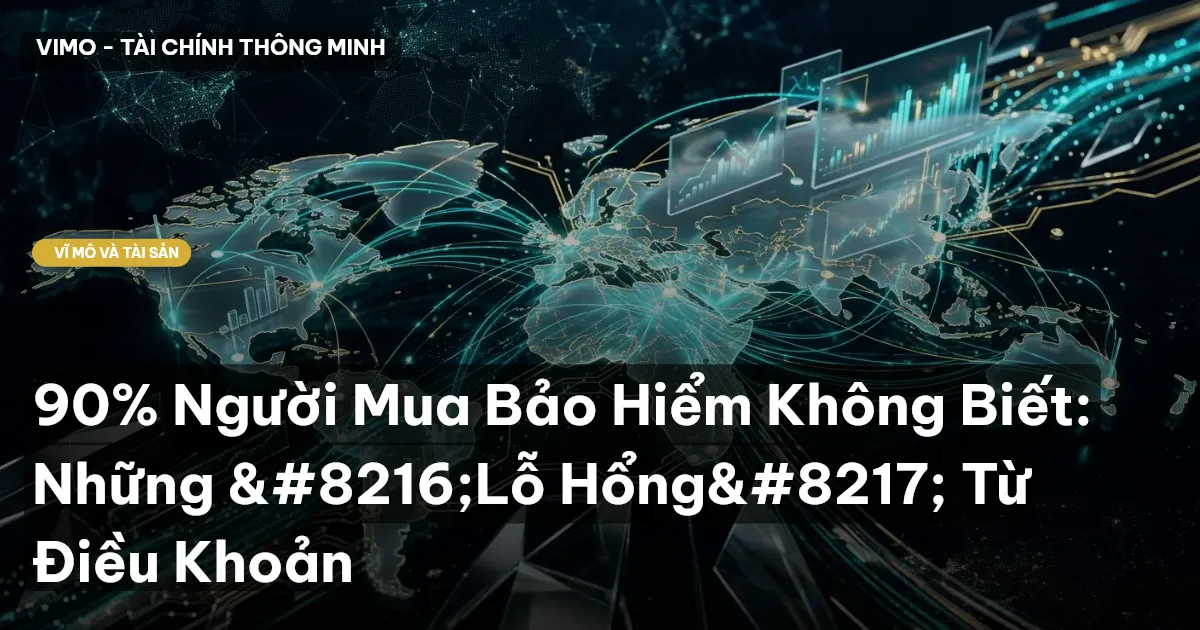 90% Người Mua Bảo Hiểm Không Biết: Những ‘Lỗ Hổng’ Từ Điều Khoản