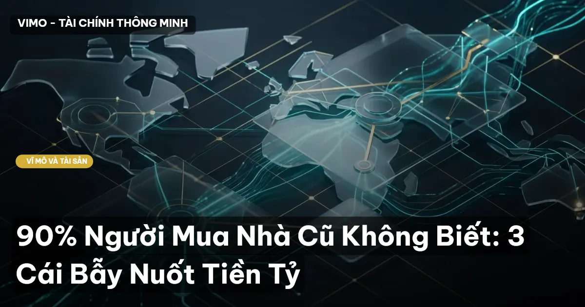 90% Người Mua Nhà Cũ Không Biết: 3 Cái Bẫy Nuốt Tiền Tỷ