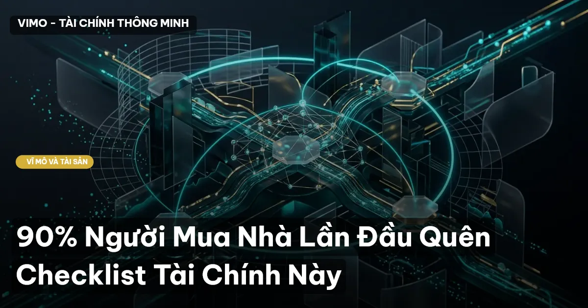 90% Người Mua Nhà Lần Đầu Quên Checklist Tài Chính Này