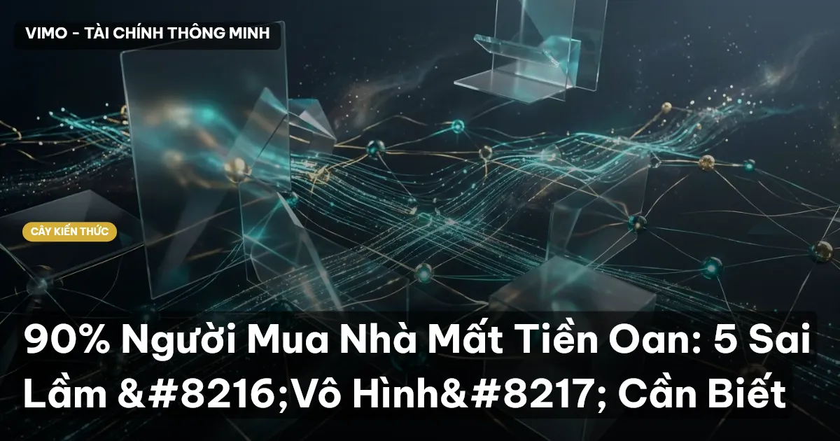 90% Người Mua Nhà Mất Tiền Oan: 5 Sai Lầm ‘Vô Hình’ Cần Biết