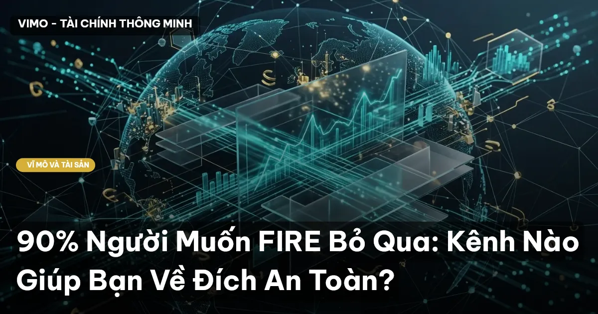 90% Người Muốn FIRE Bỏ Qua: Kênh Nào Giúp Bạn Về Đích An Toàn?