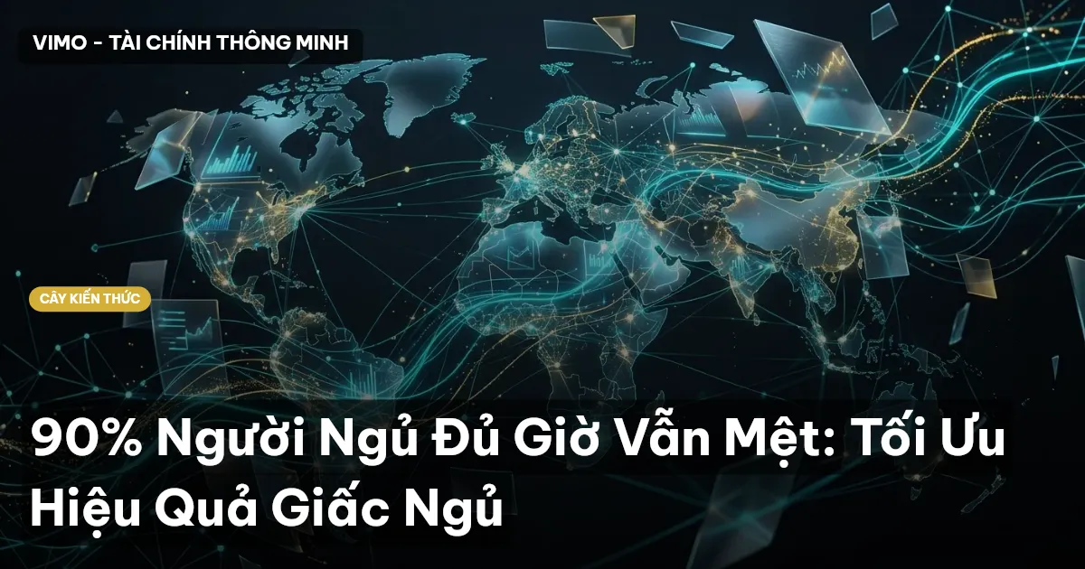 90% Người Ngủ Đủ Giờ Vẫn Mệt: Tối Ưu Hiệu Quả Giấc Ngủ