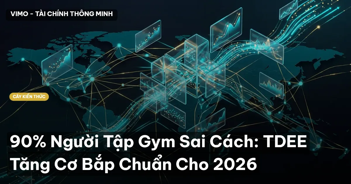 90% Người Tập Gym Sai Cách: TDEE Tăng Cơ Bắp Chuẩn Cho 2026