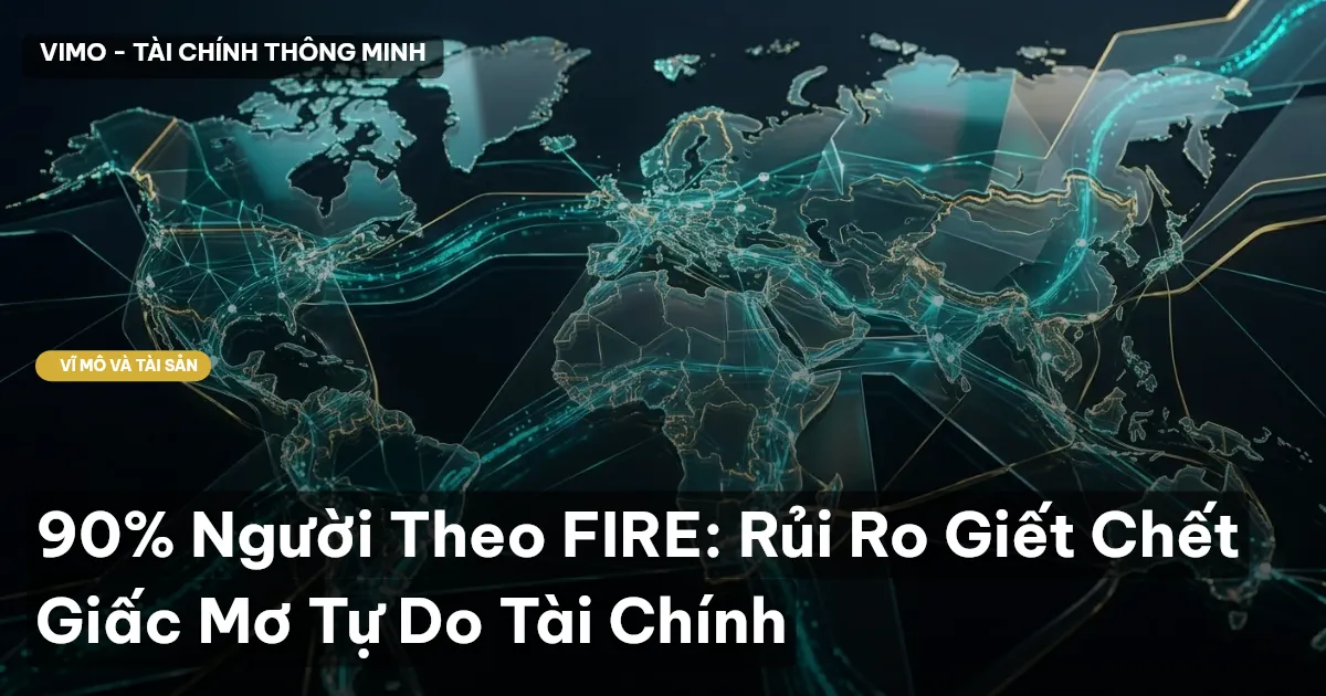 90% Người Theo FIRE: Rủi Ro Giết Chết Giấc Mơ Tự Do Tài Chính