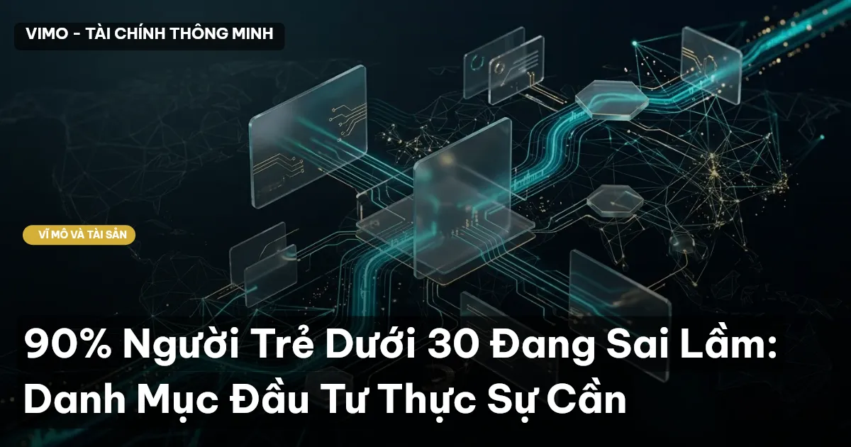 90% Người Trẻ Dưới 30 Đang Sai Lầm: Danh Mục Đầu Tư Thực Sự Cần