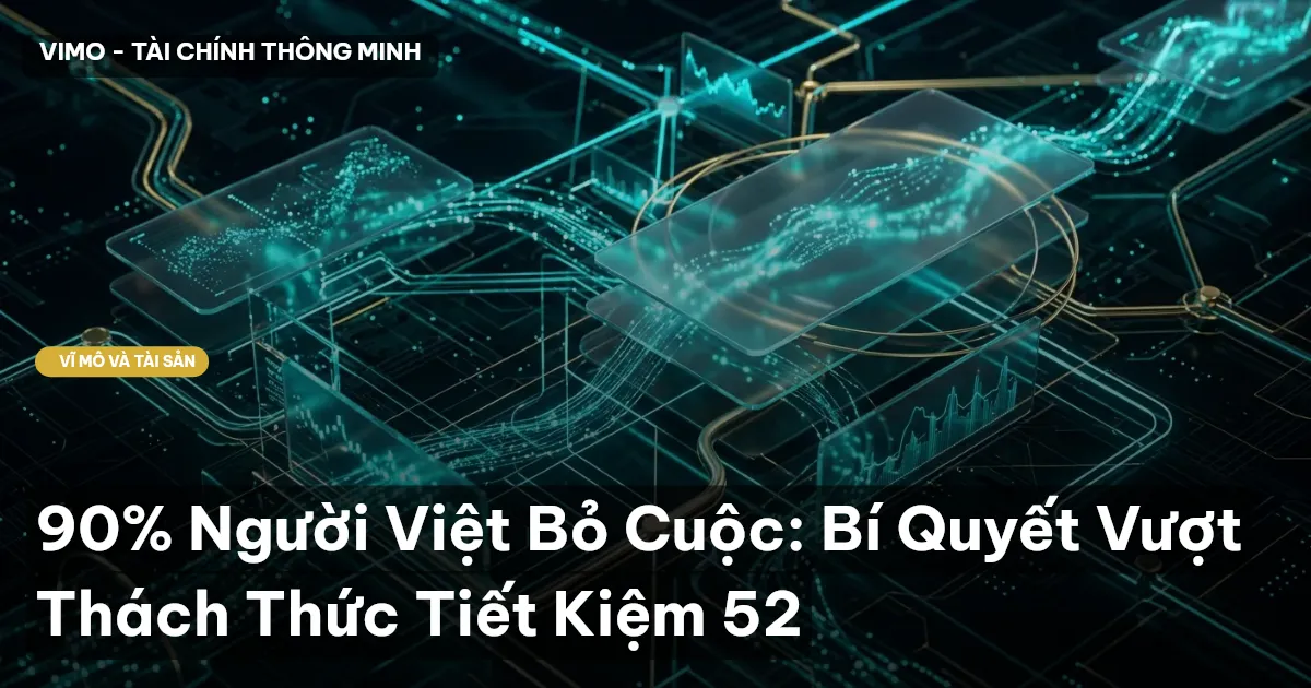 90% Người Việt Bỏ Cuộc: Bí Quyết Vượt Thách Thức Tiết Kiệm 52