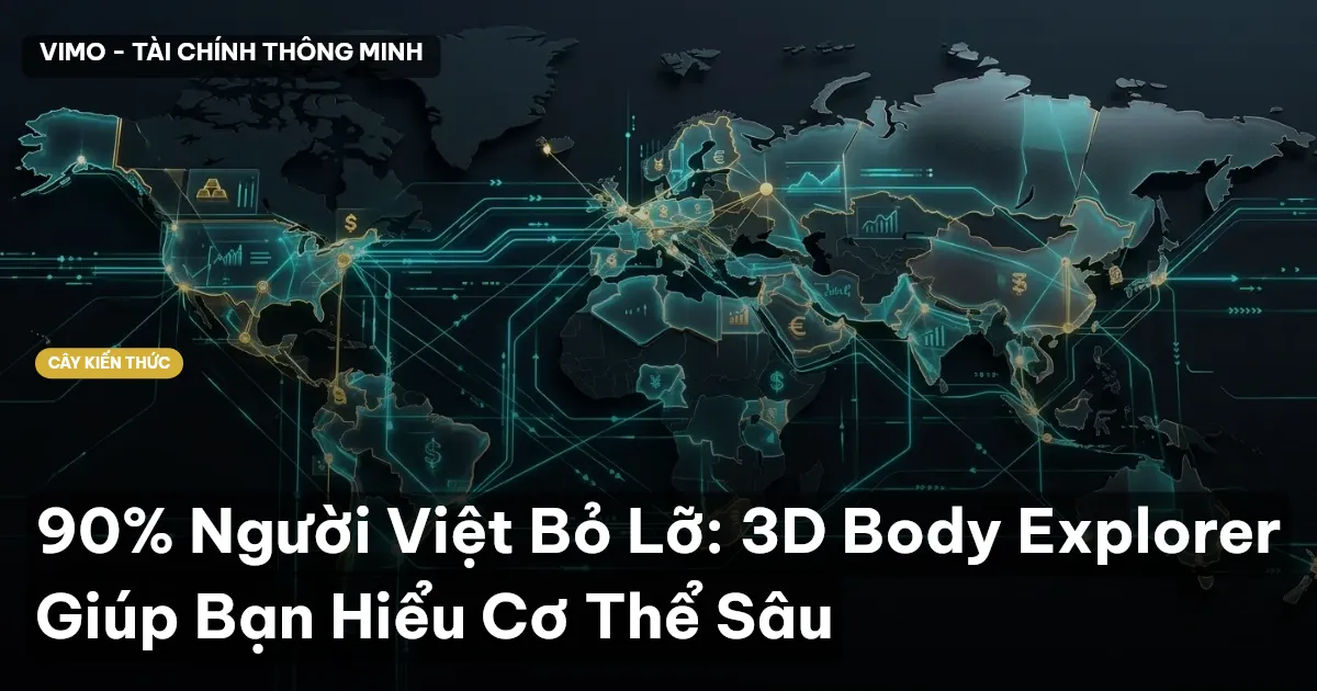 90% Người Việt Bỏ Lỡ: 3D Body Explorer Giúp Bạn Hiểu Cơ Thể Sâu