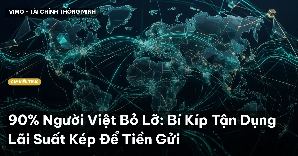 90% Người Việt Bỏ Lỡ: Bí Kíp Tận Dụng Lãi Suất Kép Để Tiền Gửi