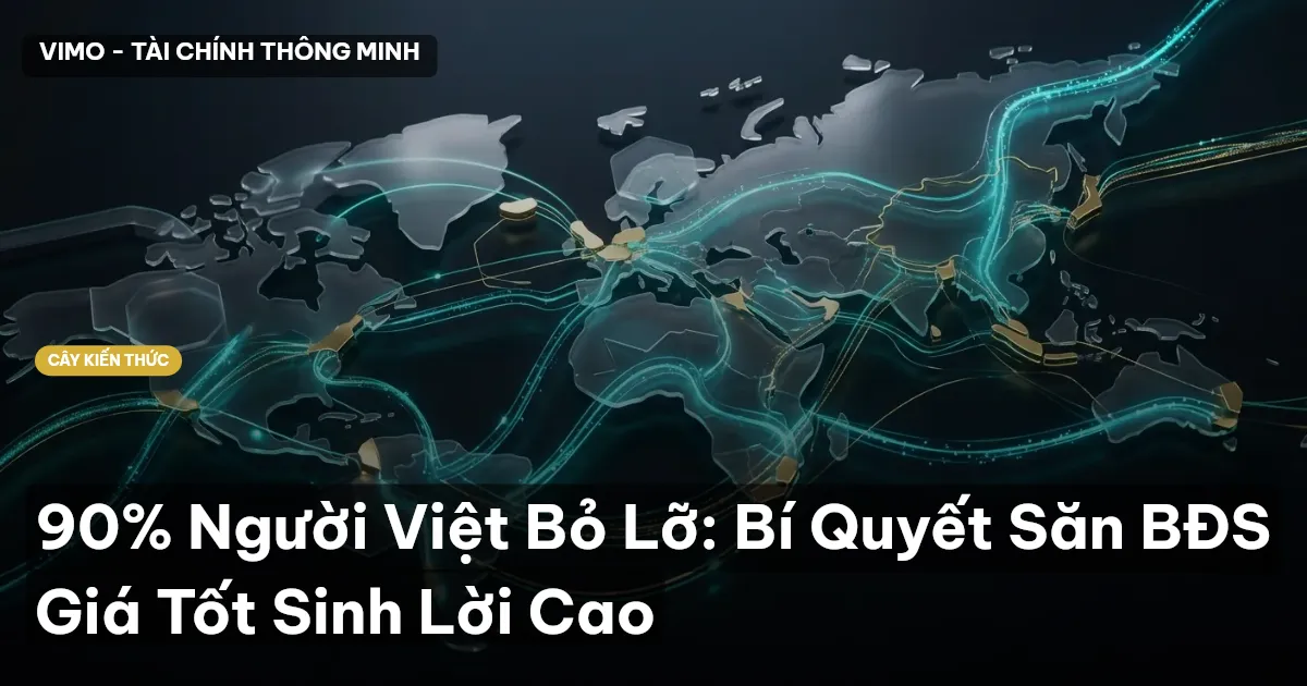 90% Người Việt Bỏ Lỡ: Bí Quyết Săn BĐS Giá Tốt Sinh Lời Cao