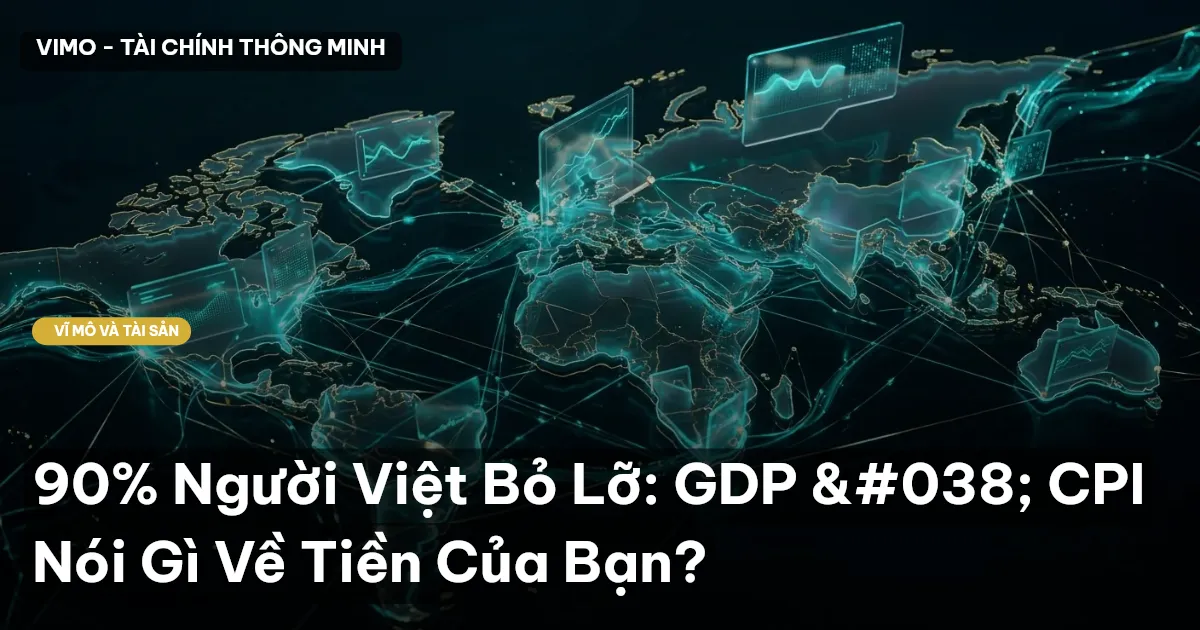 90% Người Việt Bỏ Lỡ: GDP & CPI Nói Gì Về Tiền Của Bạn?