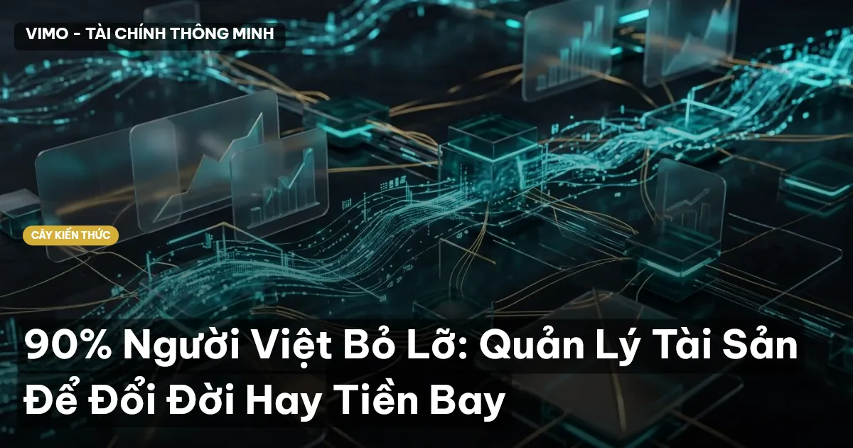 90% Người Việt Bỏ Lỡ: Quản Lý Tài Sản Để Đổi Đời Hay Tiền Bay