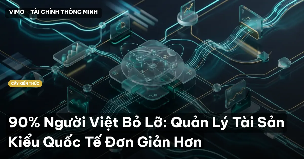 90% Người Việt Bỏ Lỡ: Quản Lý Tài Sản Kiểu Quốc Tế Đơn Giản Hơn