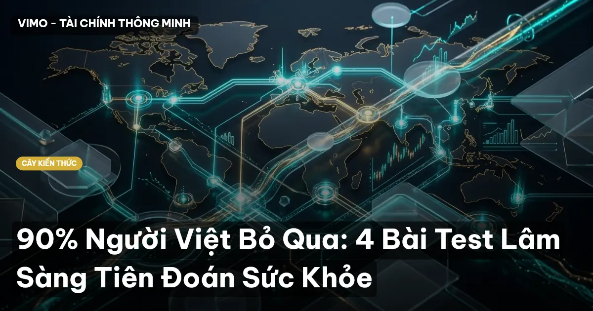 90% Người Việt Bỏ Qua: 4 Bài Test Lâm Sàng Tiên Đoán Sức Khỏe