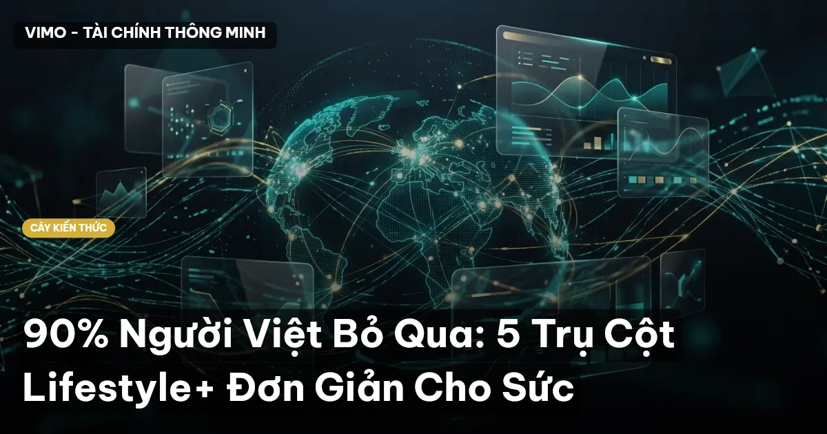 90% Người Việt Bỏ Qua: 5 Trụ Cột Lifestyle+ Đơn Giản Cho Sức