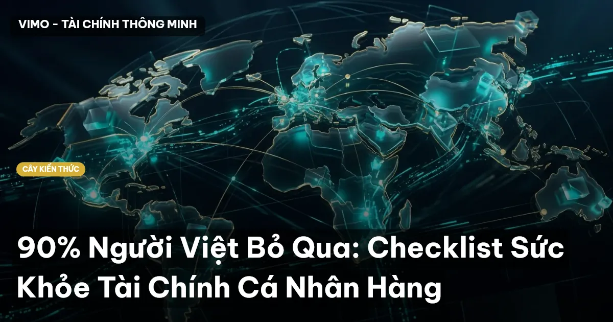 90% Người Việt Bỏ Qua: Checklist Sức Khỏe Tài Chính Cá Nhân Hàng