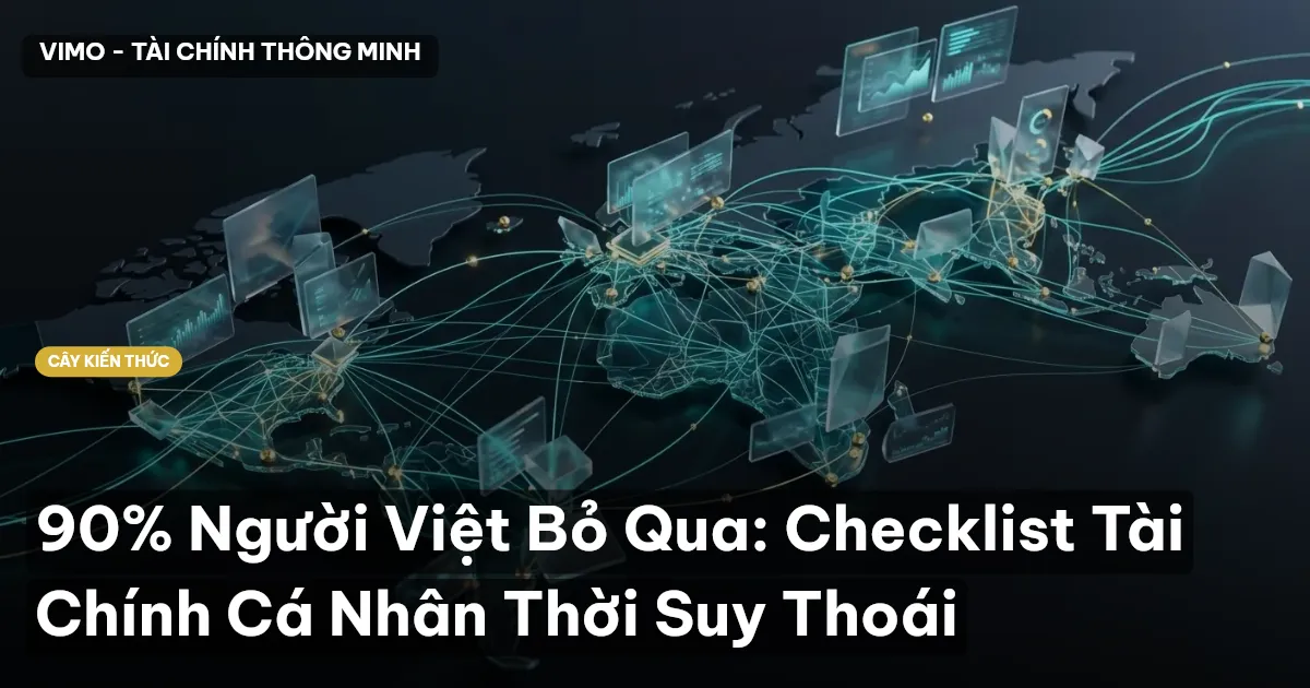 90% Người Việt Bỏ Qua: Checklist Tài Chính Cá Nhân Thời Suy Thoái