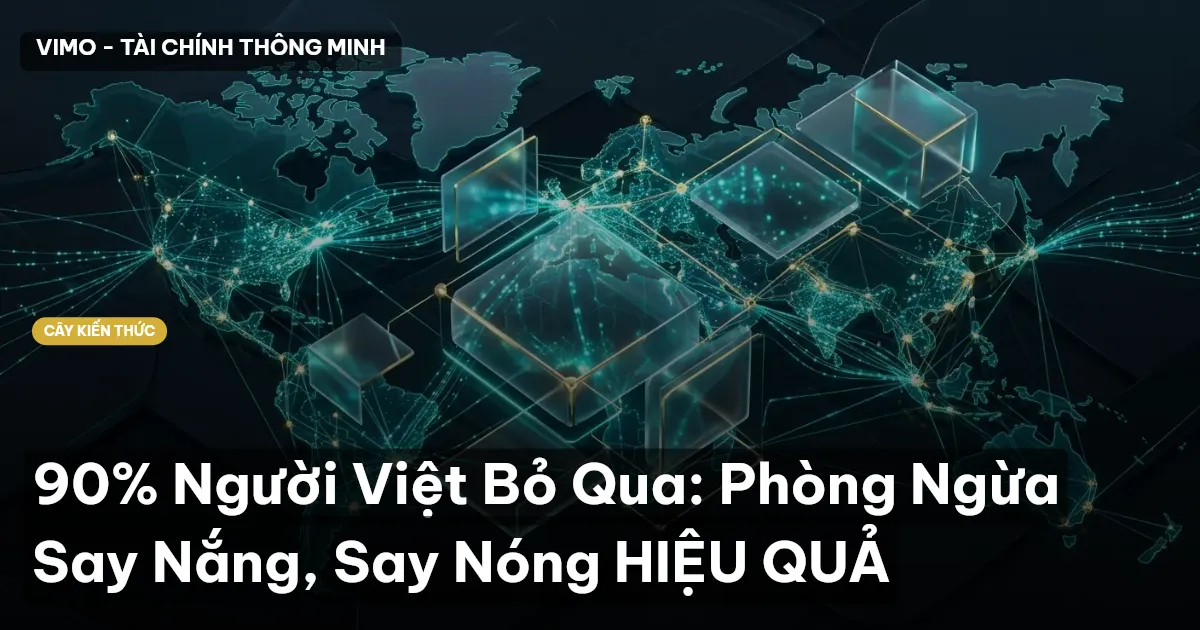 90% Người Việt Bỏ Qua: Phòng Ngừa Say Nắng, Say Nóng HIỆU QUẢ