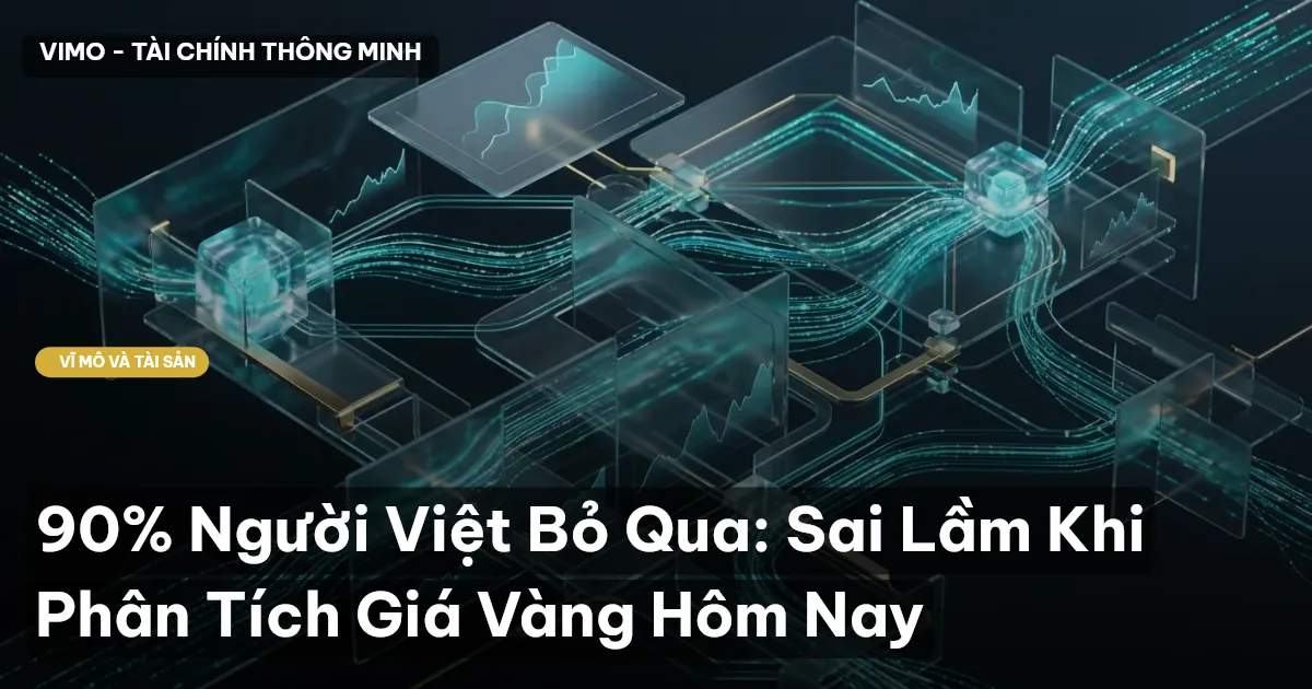 90% Người Việt Bỏ Qua: Sai Lầm Khi Phân Tích Giá Vàng Hôm Nay