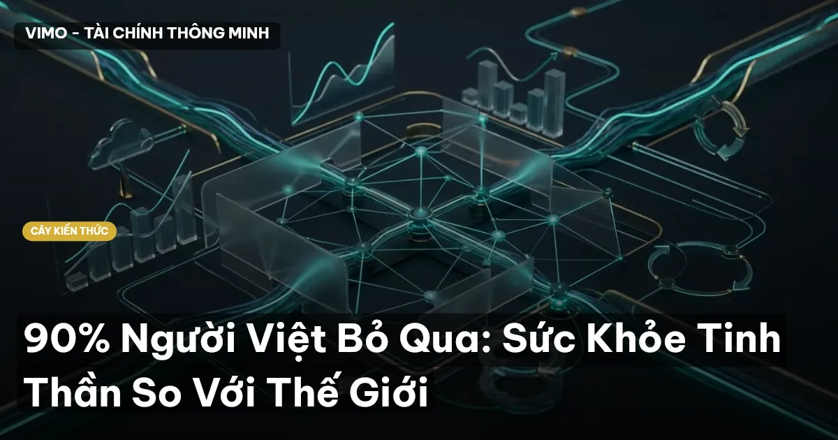 90% Người Việt Bỏ Qua: Sức Khỏe Tinh Thần So Với Thế Giới