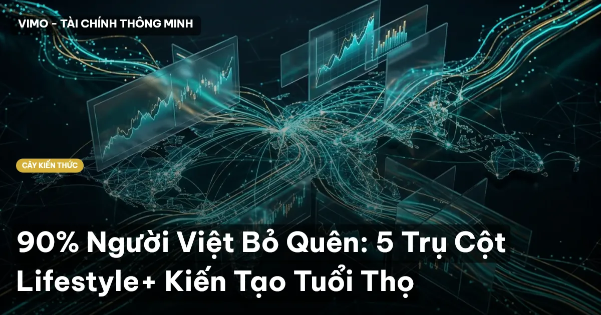 90% Người Việt Bỏ Quên: 5 Trụ Cột Lifestyle+ Kiến Tạo Tuổi Thọ