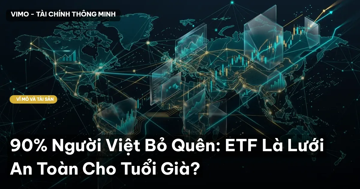 90% Người Việt Bỏ Quên: ETF Là Lưới An Toàn Cho Tuổi Già?