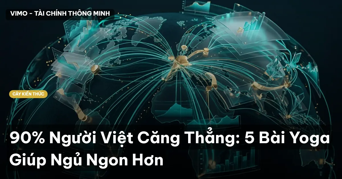 90% Người Việt Căng Thẳng: 5 Bài Yoga Giúp Ngủ Ngon Hơn