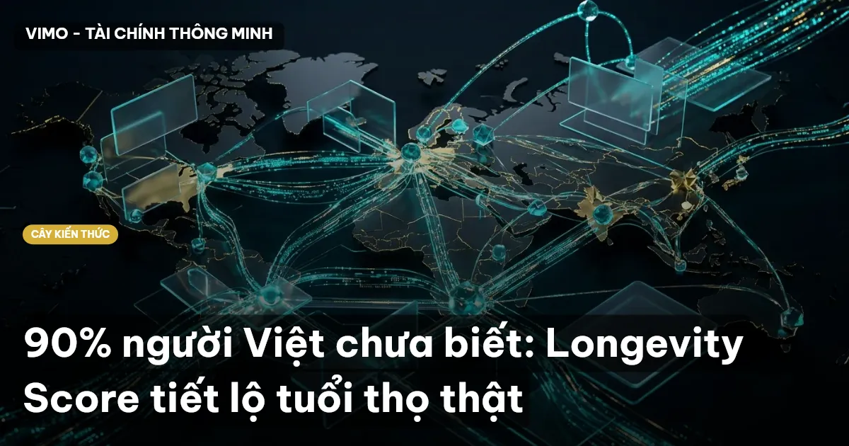 90% người Việt chưa biết: Longevity Score tiết lộ tuổi thọ thật