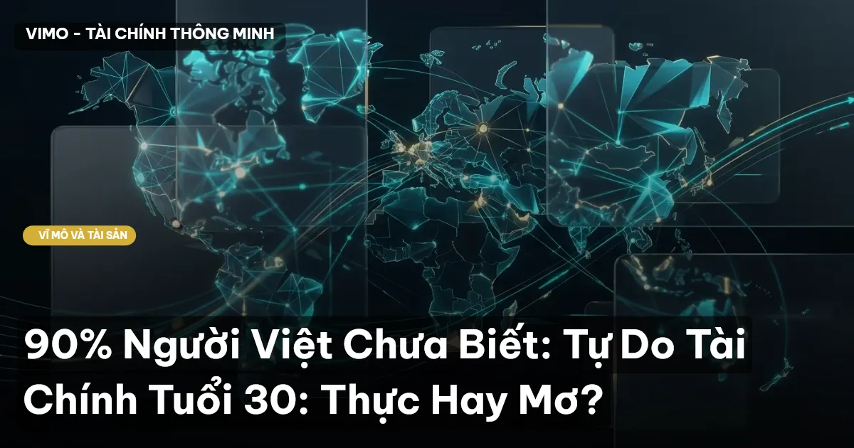 90% Người Việt Chưa Biết: Tự Do Tài Chính Tuổi 30: Thực Hay Mơ?