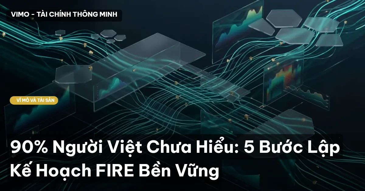 90% Người Việt Chưa Hiểu: 5 Bước Lập Kế Hoạch FIRE Bền Vững