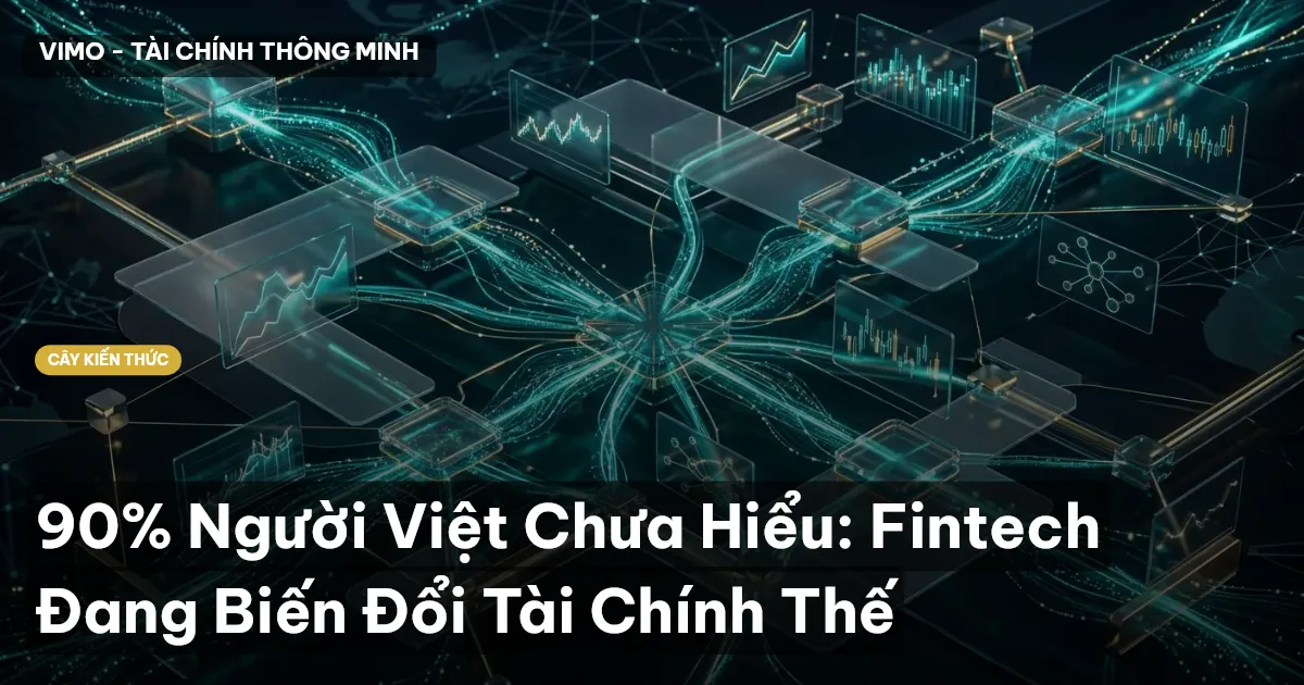 90% Người Việt Chưa Hiểu: Fintech Đang Biến Đổi Tài Chính Thế