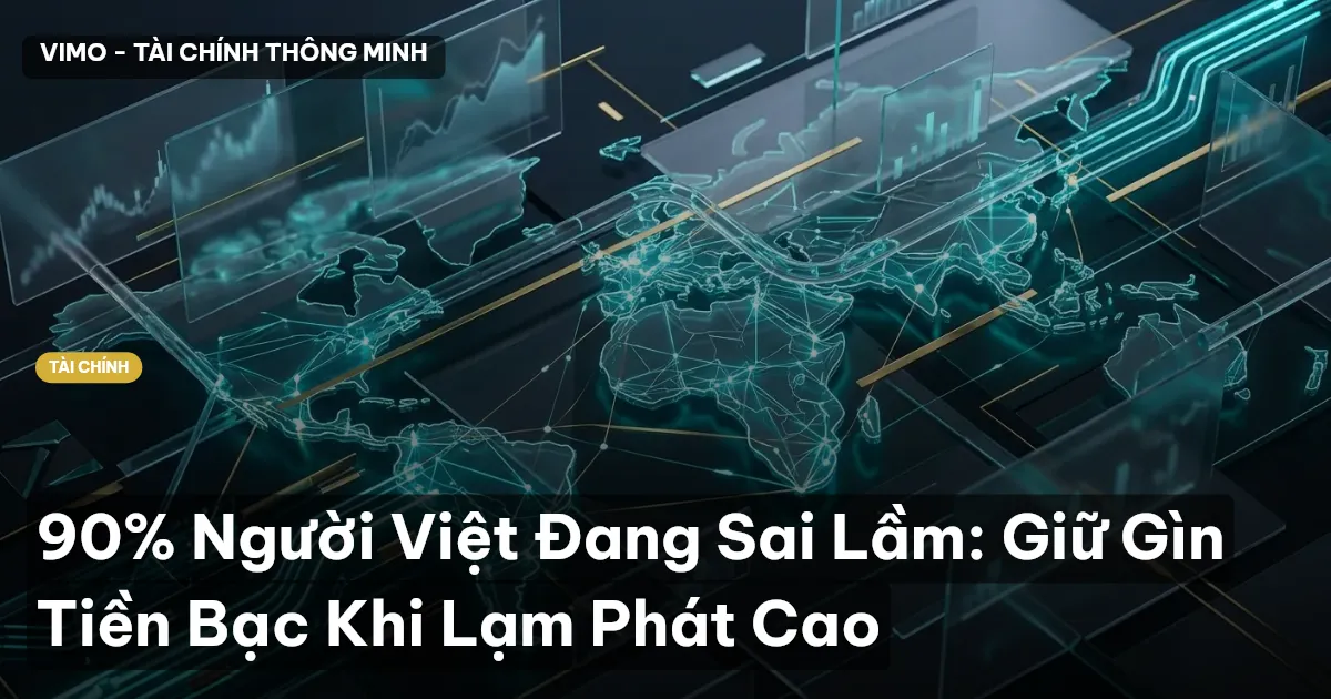 90% Người Việt Đang Sai Lầm: Giữ Gìn Tiền Bạc Khi Lạm Phát Cao