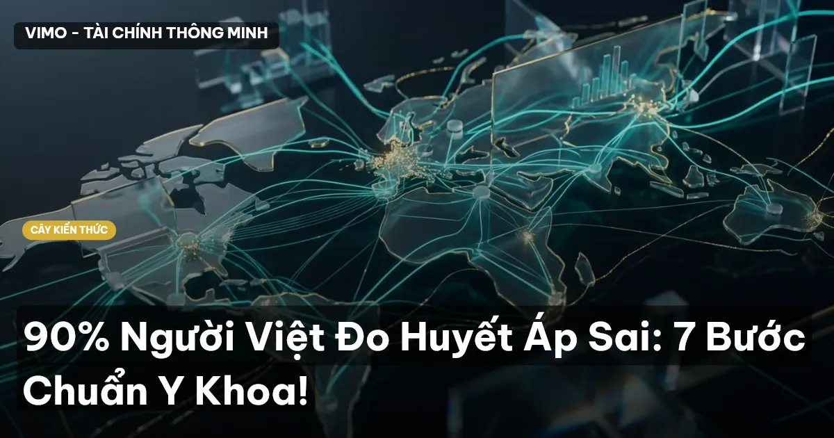 90% Người Việt Đo Huyết Áp Sai: 7 Bước Chuẩn Y Khoa!