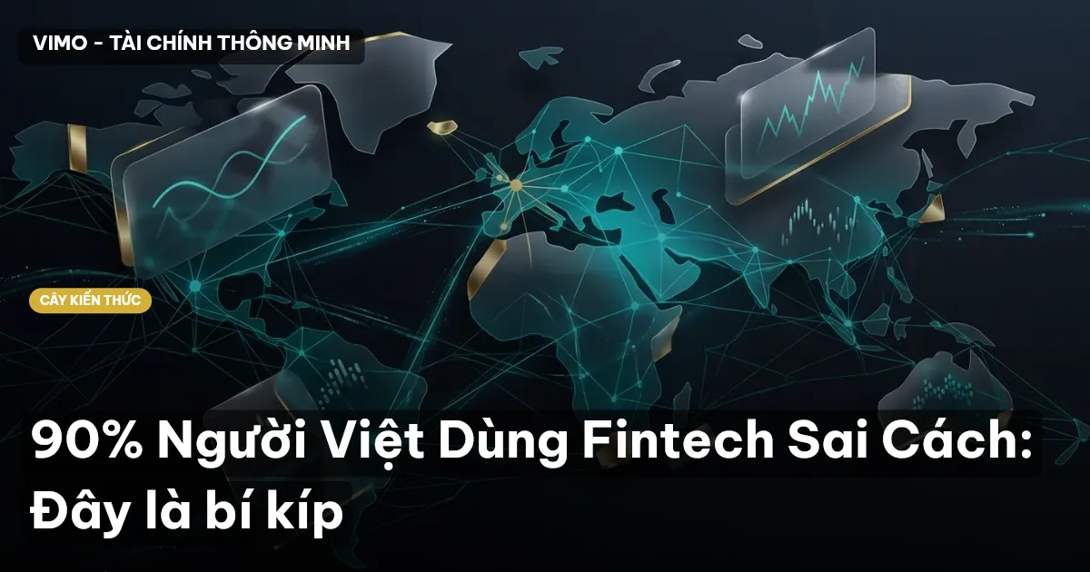 90% Người Việt Dùng Fintech Sai Cách: Đây là bí kíp