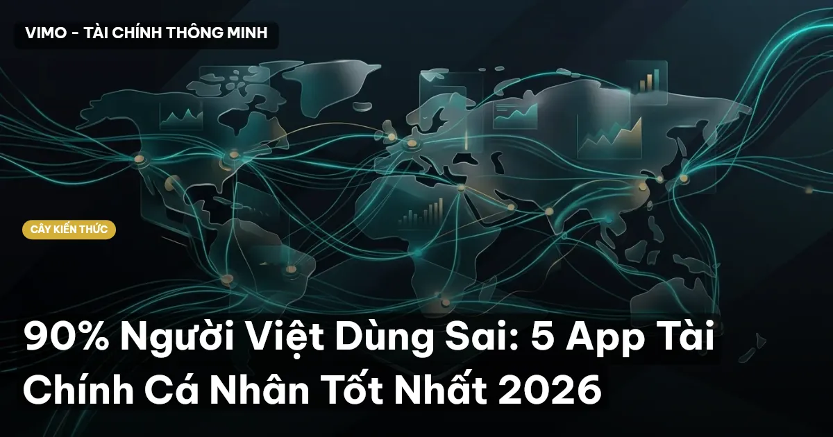 90% Người Việt Dùng Sai: 5 App Tài Chính Cá Nhân Tốt Nhất 2026
