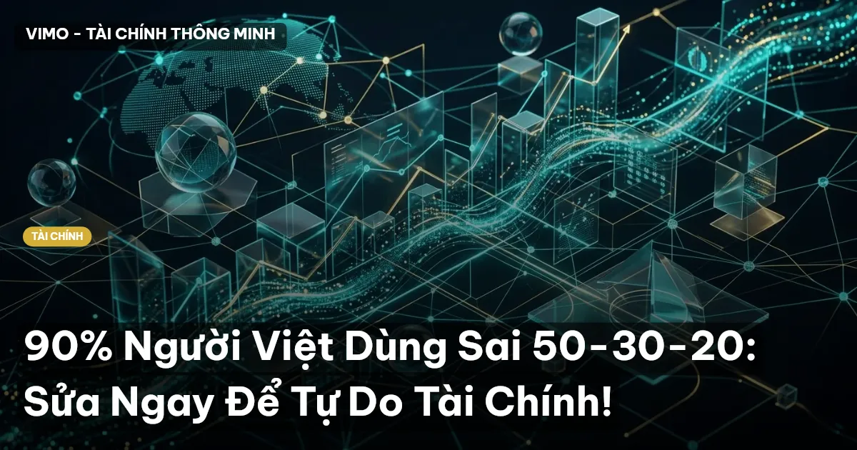 90% Người Việt Dùng Sai 50-30-20: Sửa Ngay Để Tự Do Tài Chính!