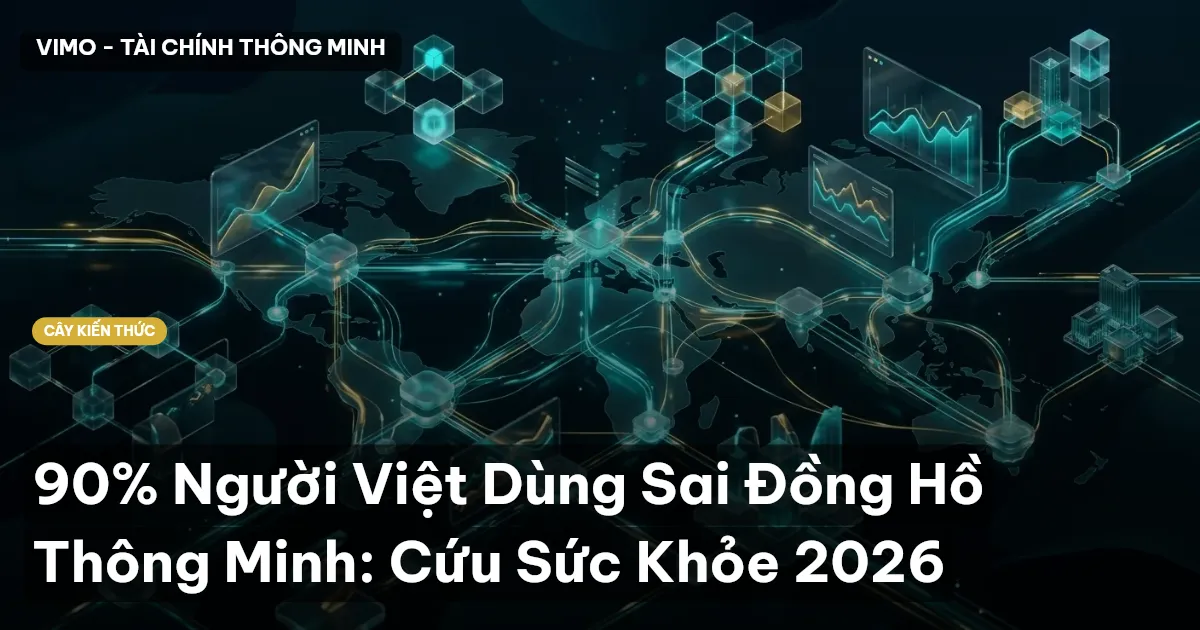 90% Người Việt Dùng Sai Đồng Hồ Thông Minh: Cứu Sức Khỏe 2026