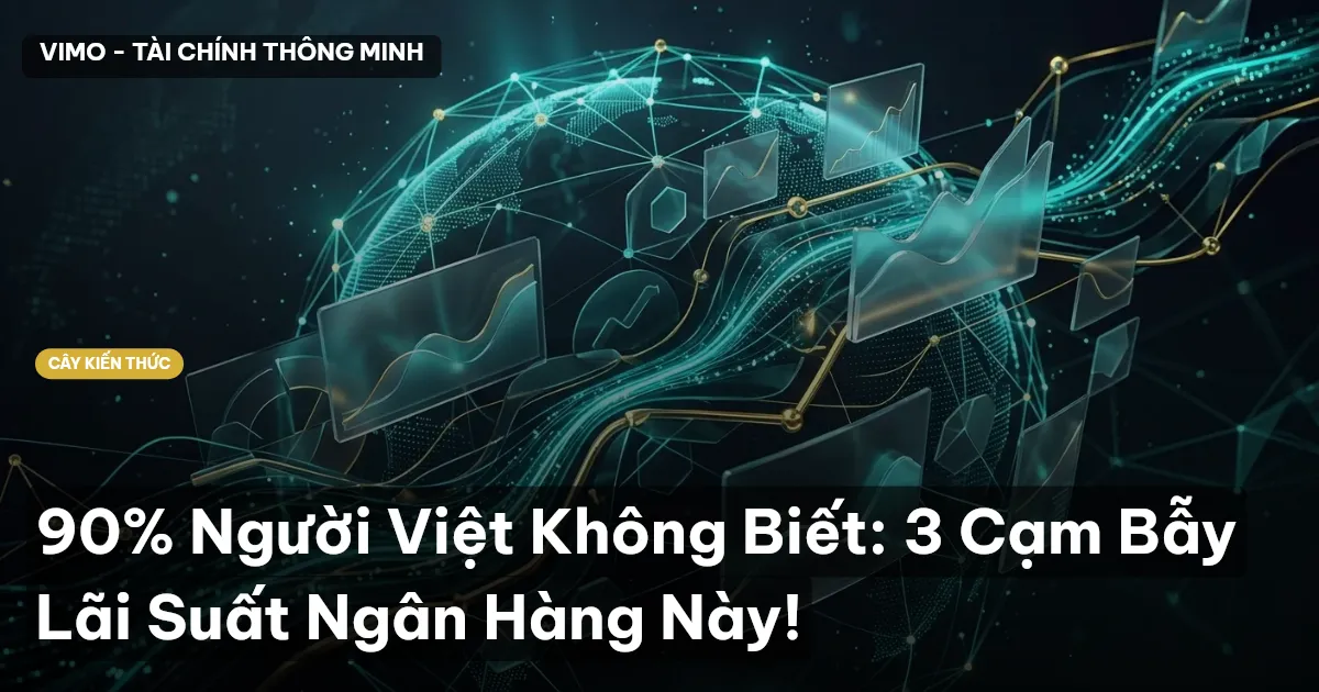 90% Người Việt Không Biết: 3 Cạm Bẫy Lãi Suất Ngân Hàng Này!
