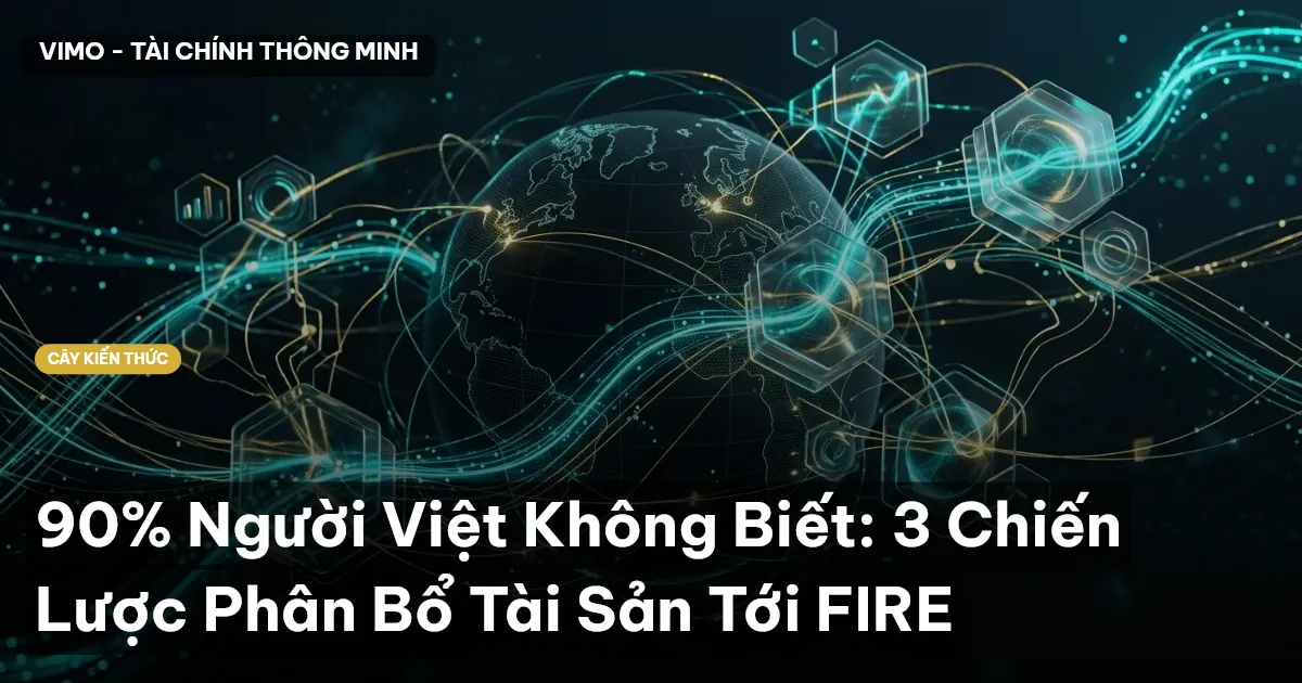 90% Người Việt Không Biết: 3 Chiến Lược Phân Bổ Tài Sản Tới FIRE