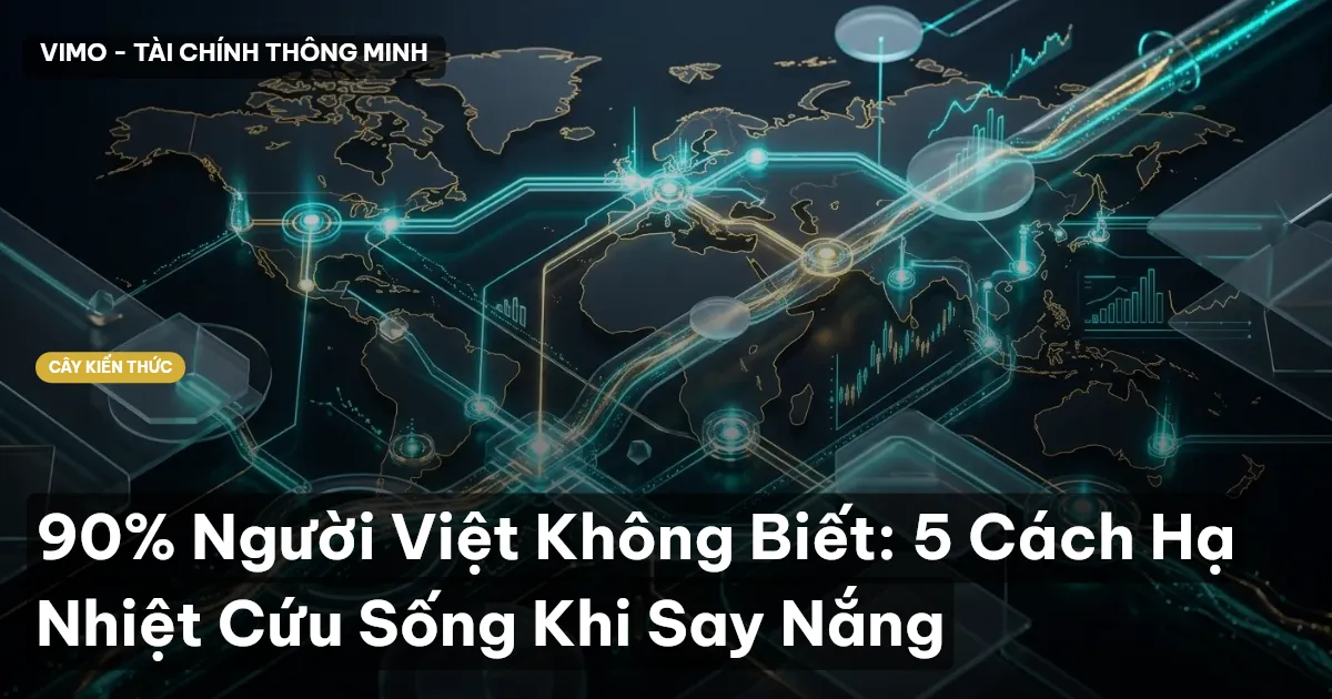 90% Người Việt Không Biết: 5 Cách Hạ Nhiệt Cứu Sống Khi Say Nắng