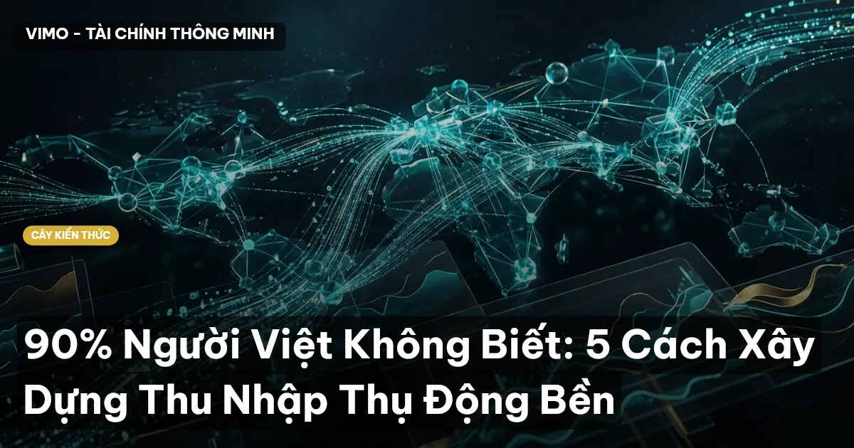 90% Người Việt Không Biết: 5 Cách Xây Dựng Thu Nhập Thụ Động Bền