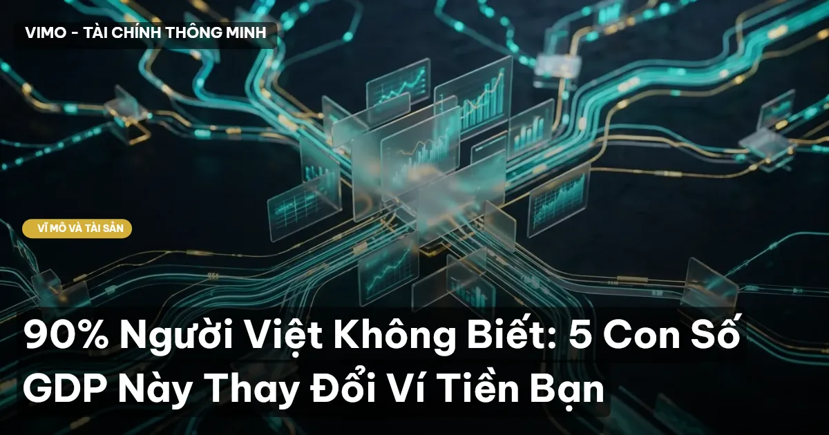 90% Người Việt Không Biết: 5 Con Số GDP Này Thay Đổi Ví Tiền Bạn
