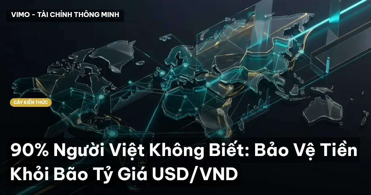 90% Người Việt Không Biết: Bảo Vệ Tiền Khỏi Bão Tỷ Giá USD/VND