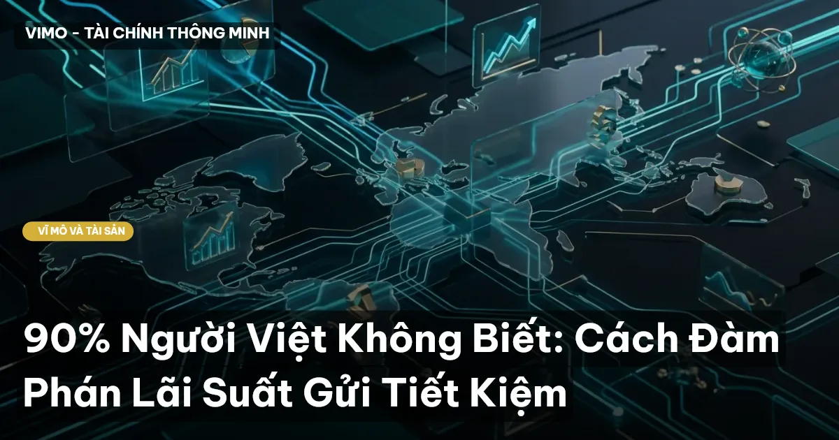 90% Người Việt Không Biết: Cách Đàm Phán Lãi Suất Gửi Tiết Kiệm