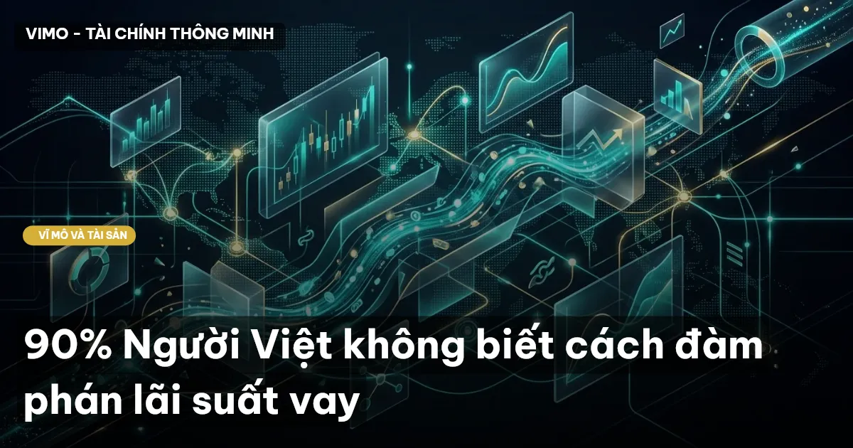 90% Người Việt không biết cách đàm phán lãi suất vay