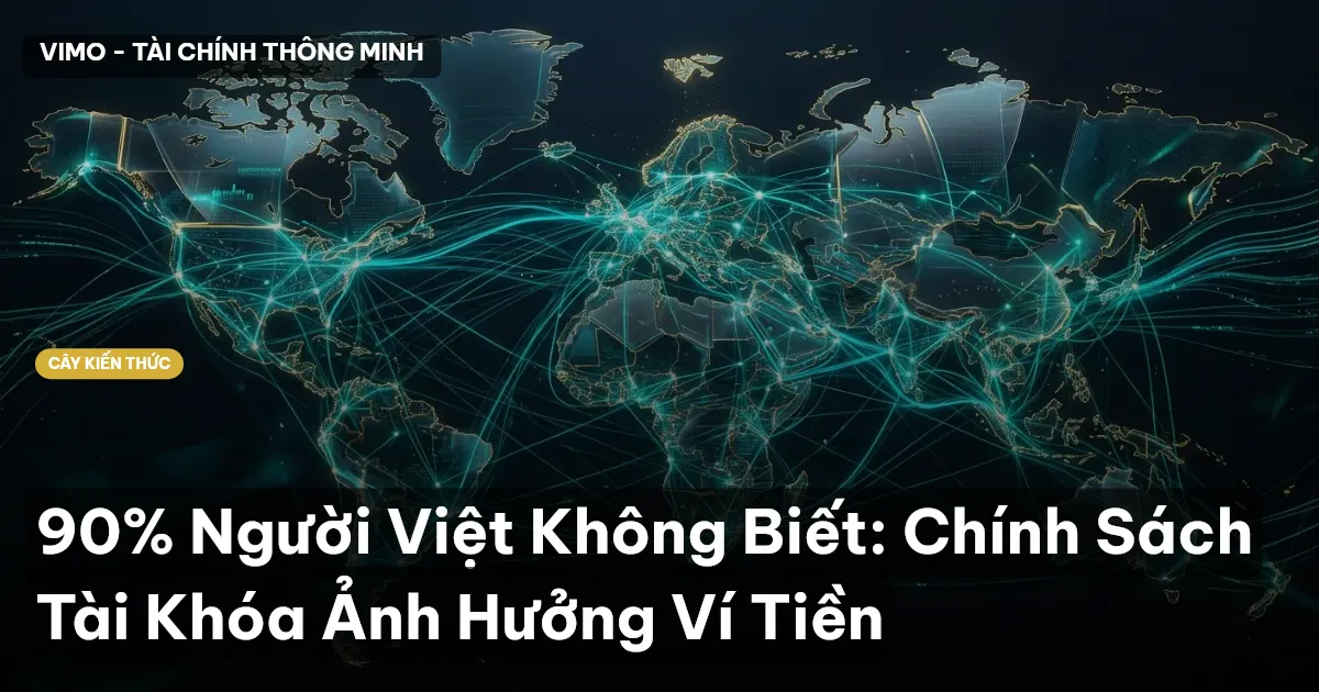 90% Người Việt Không Biết: Chính Sách Tài Khóa Ảnh Hưởng Ví Tiền