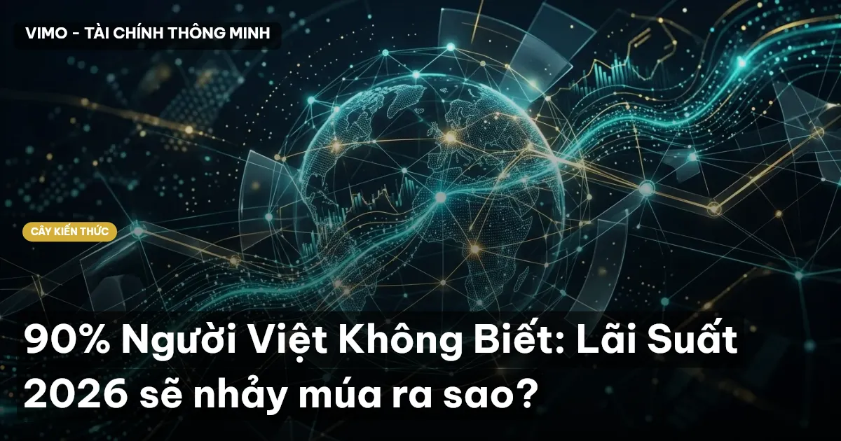 90% Người Việt Không Biết: Lãi Suất 2026 sẽ nhảy múa ra sao?