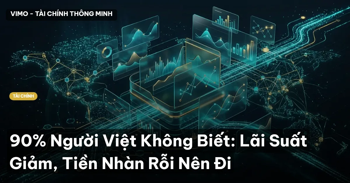 lãi suất ngân hàng giảm
