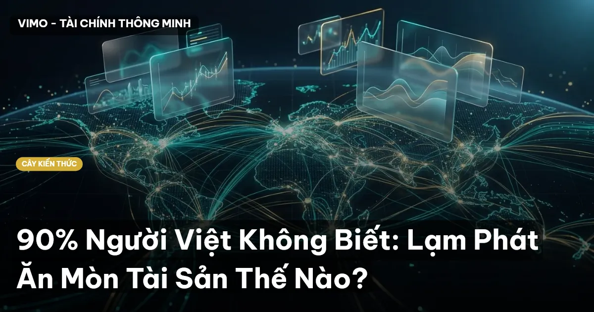 90% Người Việt Không Biết: Lạm Phát Ăn Mòn Tài Sản Thế Nào?